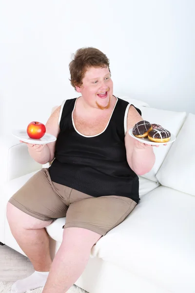 Fat man — Stock Photo, Image