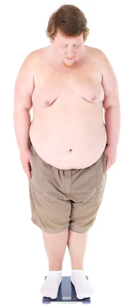 Fat man — Stock Photo, Image