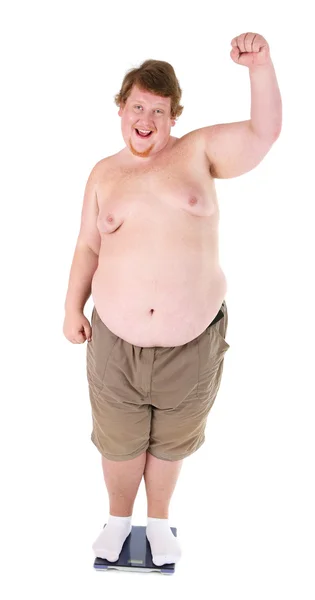 Fat man — Stock Photo, Image