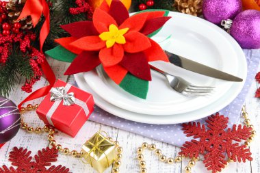 Noel tablo ayarı Festival süsleri ile yakın çekim