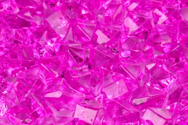 Pink decorative stones close-up — Stock Photo, Image