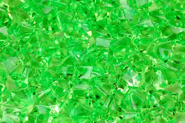 Pedras decorativas verdes close-up — Fotografia de Stock
