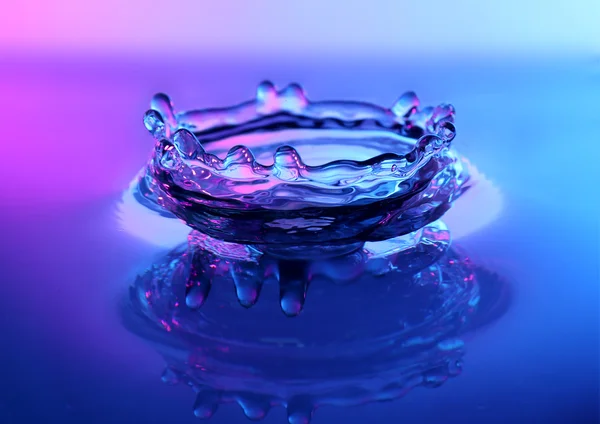 Krople wody z bliska — Zdjęcie stockowe