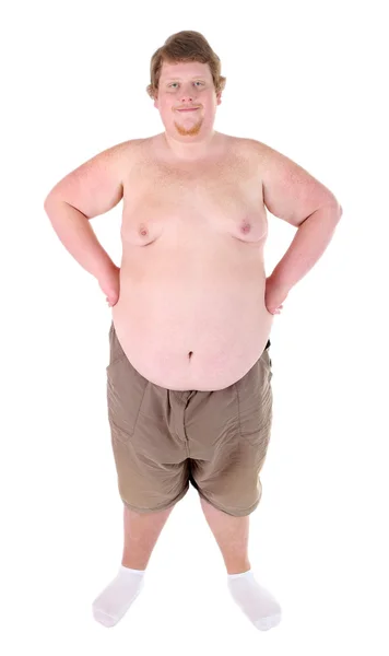 Kövér ember — Stock Fotó