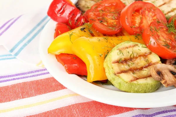 Delicious grilled vegetables — Stock Photo, Image