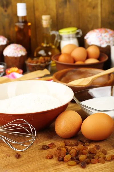 Mutfakta hazırlanması Paskalya kek — Stok fotoğraf