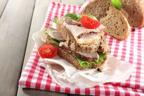 Смачні бутерброди — стокове фото