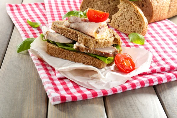 Lahodné sendviče — Stock fotografie