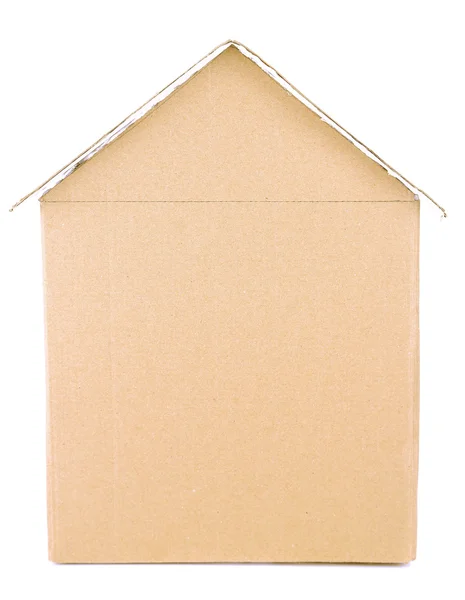 Cardboard house — Stock Photo, Image