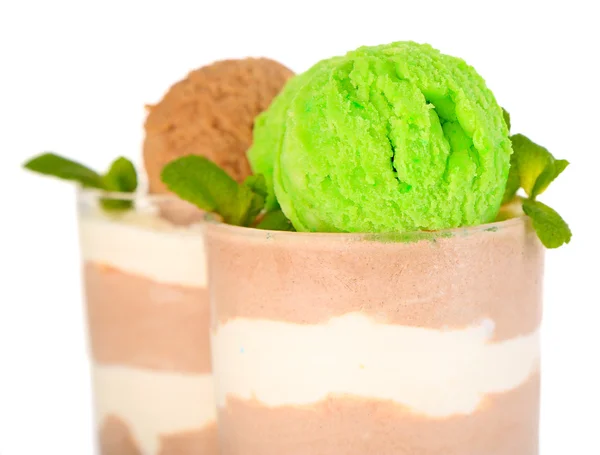 Heerlijke chocolademousse — Stockfoto