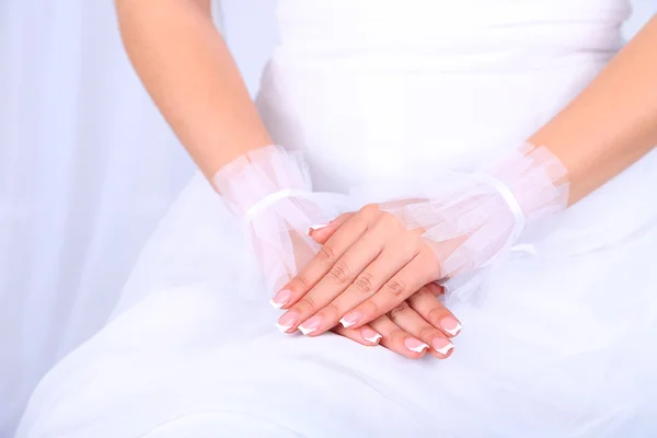 Wedding gloves — Stock Photo, Image