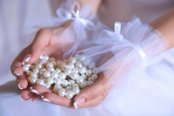 Luvas de casamento — Fotografia de Stock