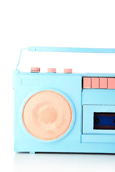 Renkli retro radyo — Stok fotoğraf