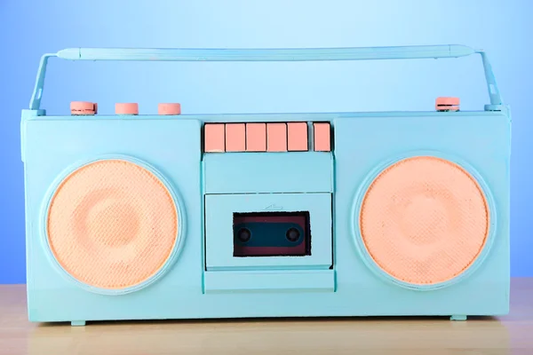 Kleurrijke retro radio — Stockfoto