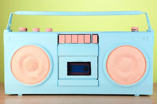 Buntes Retro-Radio — Stockfoto