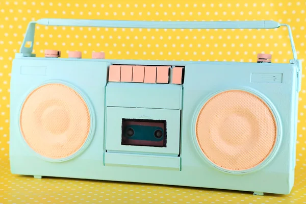 Kolorowe radio retro — Zdjęcie stockowe