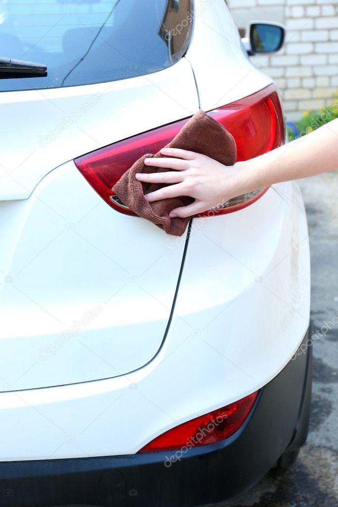 Outdoor car wash 