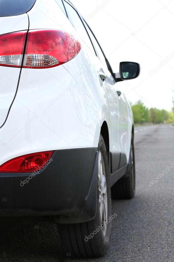 Car on road 