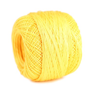 renkli clew üzerinde beyaz izole