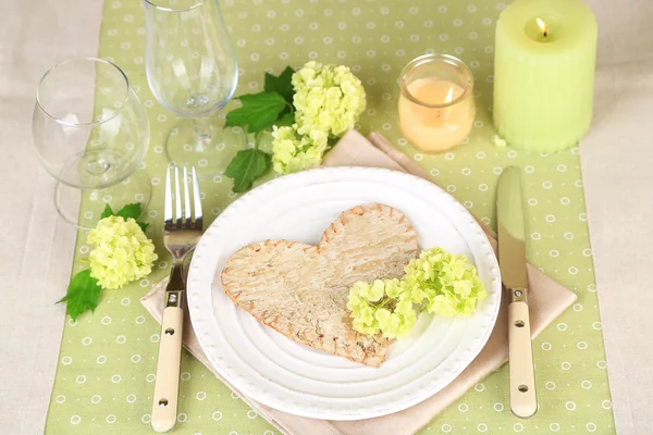 Spring table setting. — Stock Photo, Image