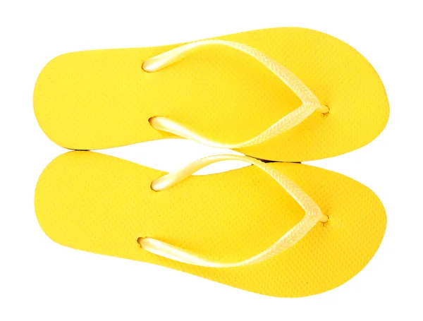 Φωτεινό flip-flops που απομονώνονται σε λευκό — Φωτογραφία Αρχείου