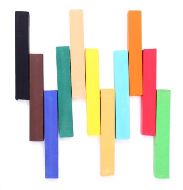 pastel renkli tebeşir