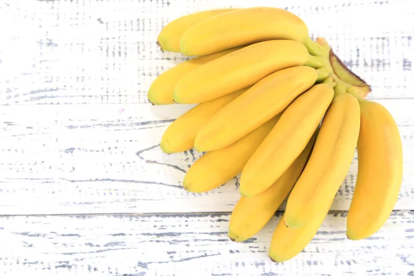 Bunch of mini bananas — Stock Photo, Image