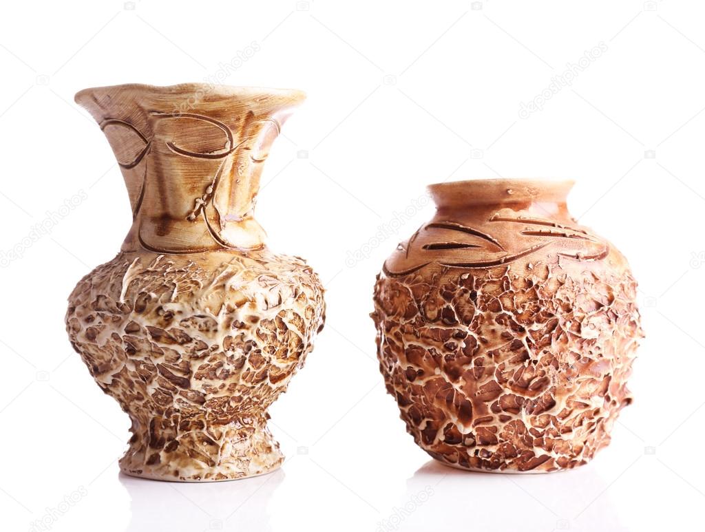 Vintage clay vases