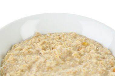 lezzetli yulaf ezmesi yakın çekim