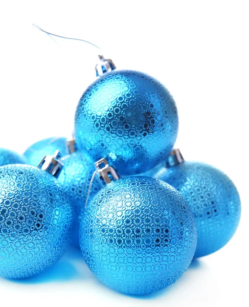 Christmas balls, isolated on white — Stock Photo, Image