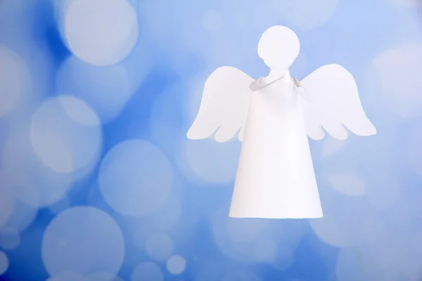 Christmas angel on bright background — Stock Photo, Image