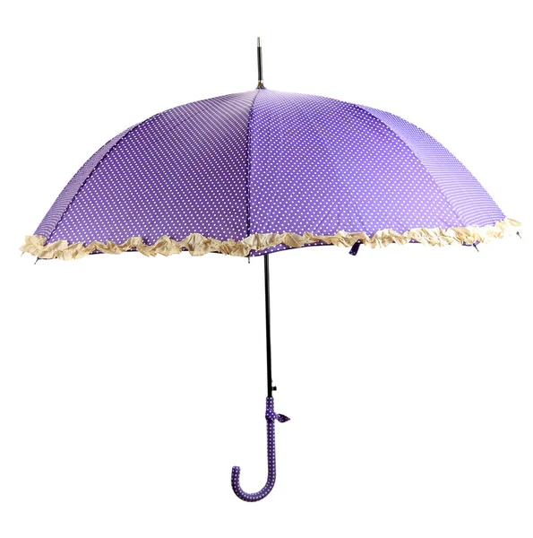 Purple umbrella, close up — Stock Photo, Image