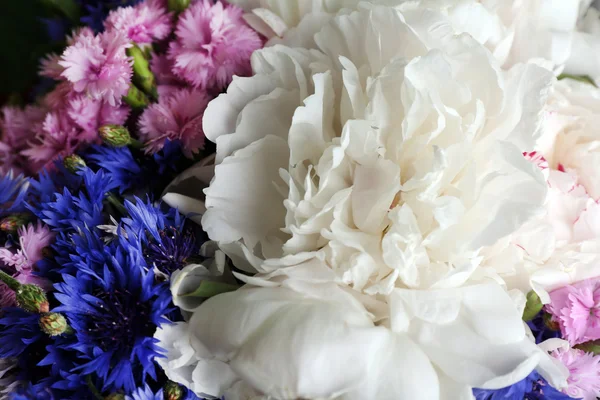 Belo buquê de flores, close-up — Fotografia de Stock