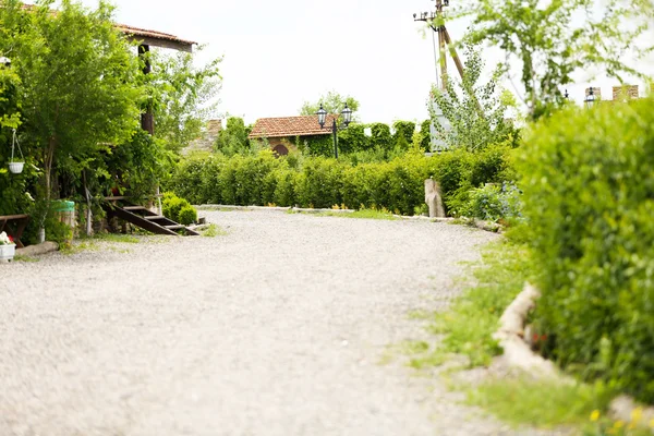 Camino de piedra, primer plano — Foto de Stock