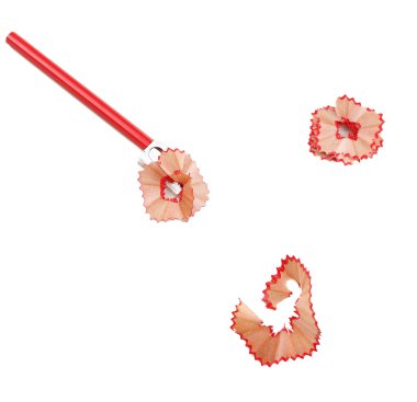 kalem ve kurşun kalem talaş