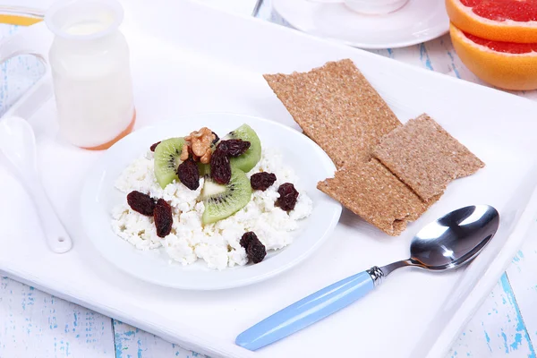 Comida fácil de fitness para mantener la forma en forma — Foto de Stock