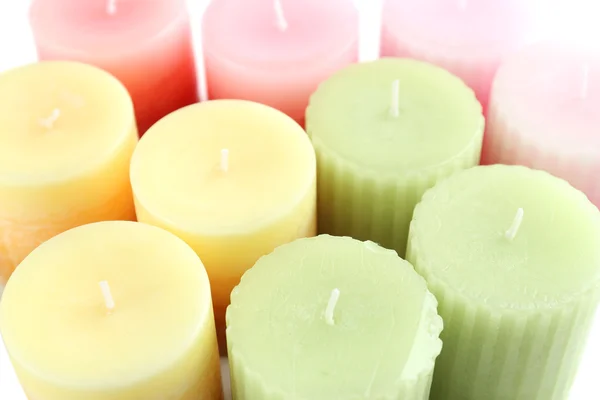 Belle candele, da vicino — Foto Stock