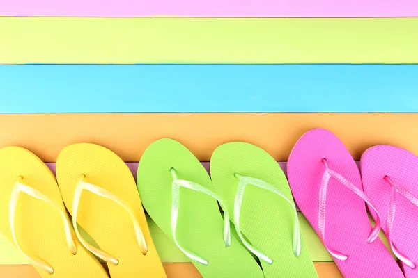 Bright flip-flops — Stock Photo, Image