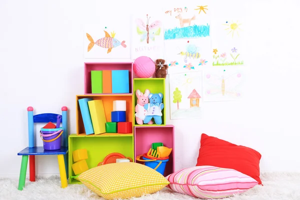 Interior of classroom at school — Stock Photo, Image