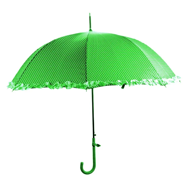 Color umbrella, isolated on white — Stock Photo, Image