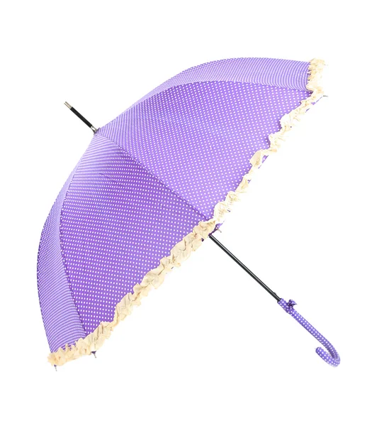 Purple umbrella, close up — Stock Photo, Image
