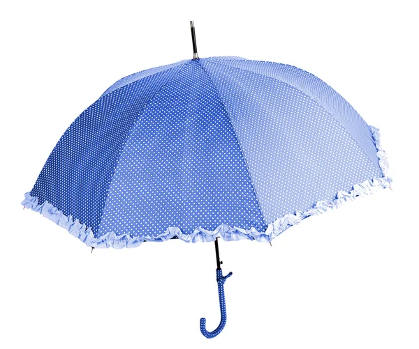 Kleur paraplu, geïsoleerd op wit — Stockfoto