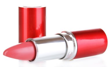 ruj beyaza izole edilmiş 