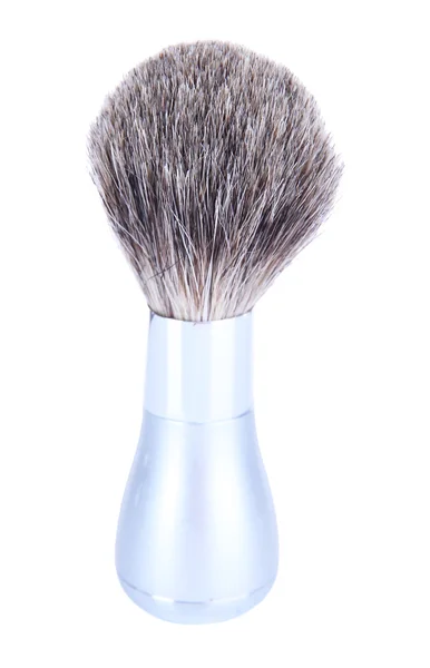 Shaving brush isolated on white — Stock Photo, Image