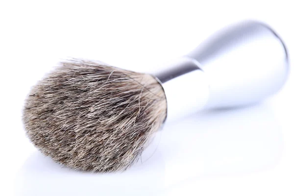 Shaving brush isolated on white — Stock Photo, Image