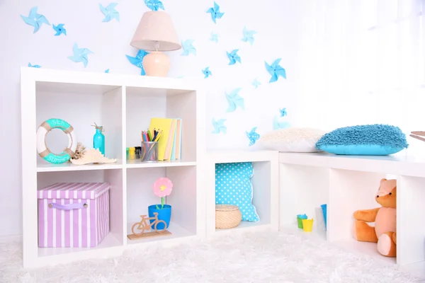 Moderne speelkamer voor kinderen — Stockfoto