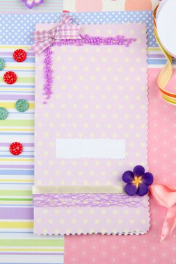 güzel el yapımı kart ve scrapbooking elemanları