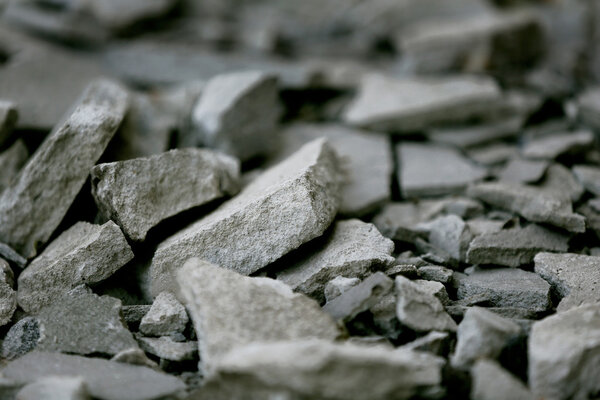 Crushed gravel background