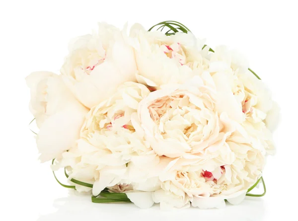 Красивый свадебный букет изолирован на белом — стоковое фото