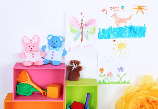 Interior of classroom at school — Stock Photo, Image